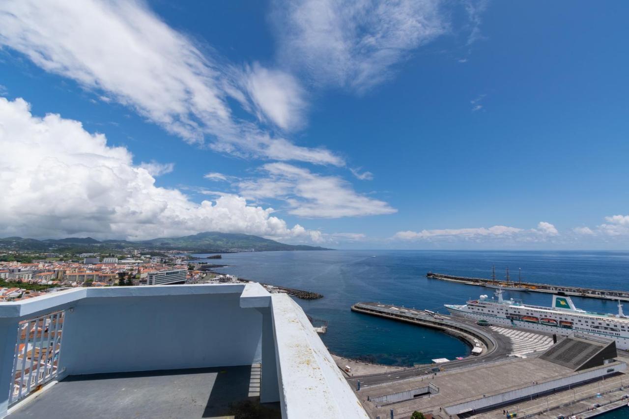 Atlantic Penthouse - City, Montain & Ocean - Free Parking Ponta Delgada 외부 사진